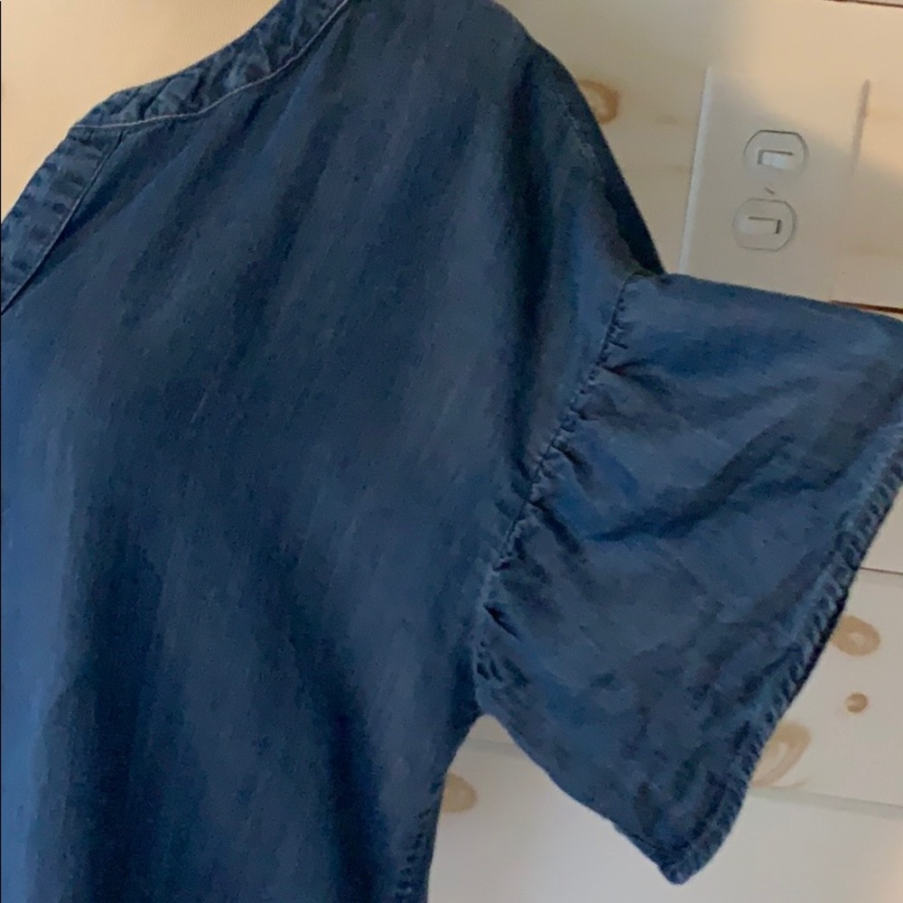 Kora Flutter pacfc blue top - Picture 3 of 7